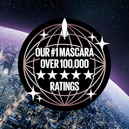 Maybelline Lash Sensational Sky High Washable Mascara Makeup, Volumizing, Lengthening, Defining, Curling, Multiplying, Buildable Formula, Blackest Black, 1 Count